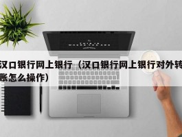 汉口银行网上银行（汉口银行网上银行对外转账怎么操作）