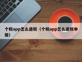 个税app怎么退税(个税app怎么退税申报)