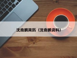 沈南鹏简历(沈南鹏资料)