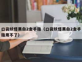 口袋妖怪黑白2金手指（口袋妖怪黑白2金手指用不了）