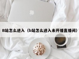 B站怎么进入（b站怎么进入未开播直播间）