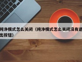 纯净模式怎么关闭(纯净模式怎么关闭没有退出按钮)
