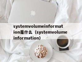 systemvolumeinformation是什么(systemvolume information)