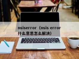 nsiserror(nsis error什么意思怎么解决)