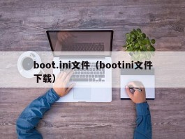 boot.ini文件(bootini文件下载)